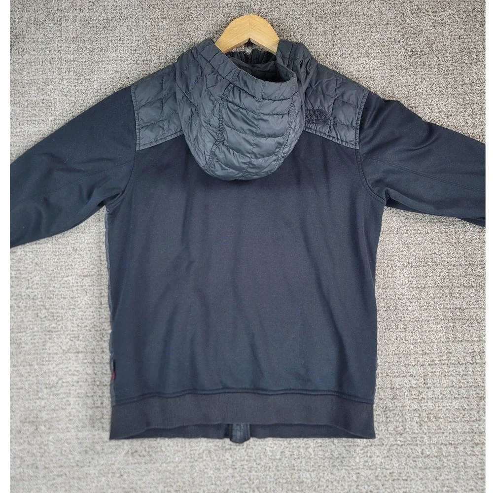 The North‎ Face Mens Kilowatt Thermoball Hybrid Hoodie Full Zip Jacket Black